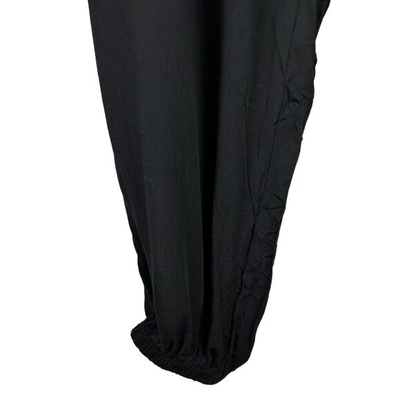 NEW Bloomchic Black Gauzy Elastic Waist and Cuff Harem or Jogger Pants Sz 18-20 - Picture 6 of 6